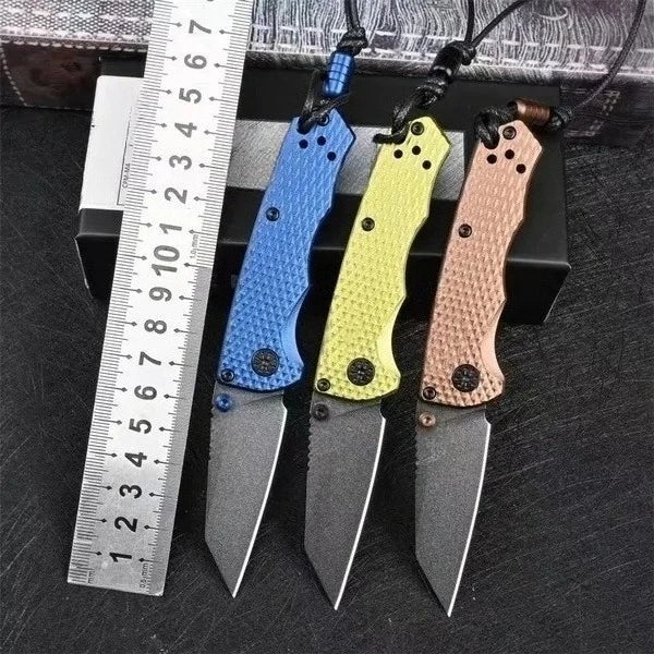 BM 290 Mini AXIS Folding Knife 2.49" CPM-M4 Blade Outdoor Tactical EDC Hunting Knife Lightweight and Compact Great Gift for Men