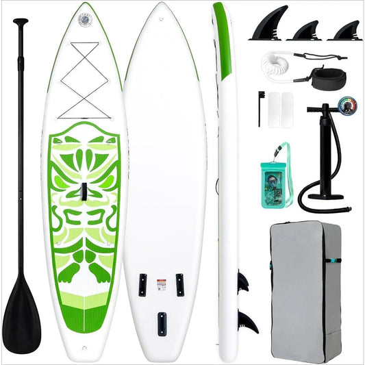 W_Inflatable Ultra-Light Stand Up Paddle Board for All Skill Levels with Premium SUP Paddleboard Accessories,Non-Slip Comfort