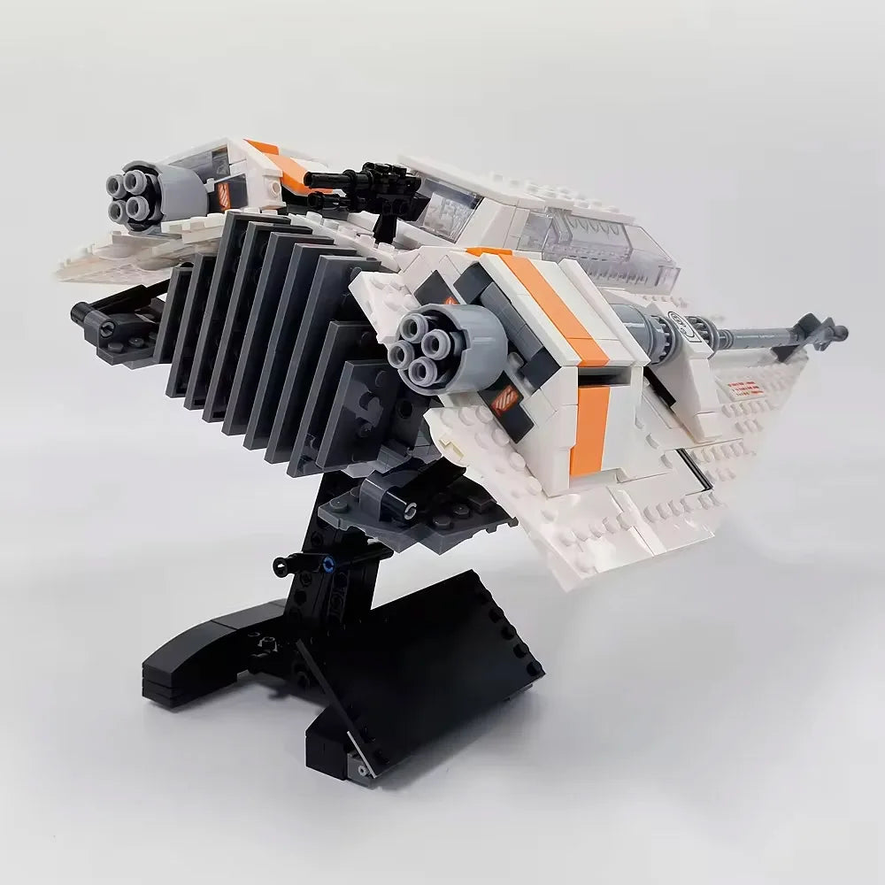 Creative 1006pcs Ideas Snowfighter Brick Model Building Blocks Plan Toy Easter Valentine's Day Birthdays Gift Compatible