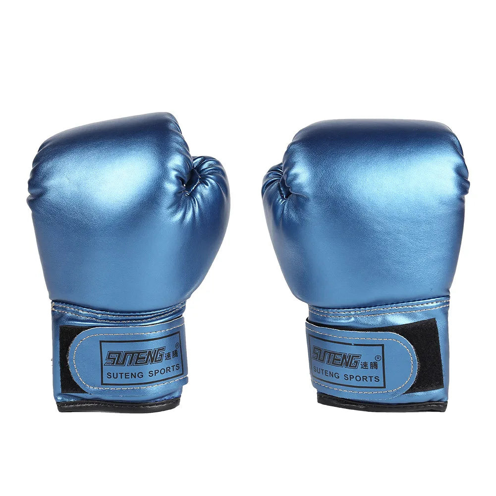 2PCS Kids Boxing Gloves Children Punch Training Sparring Kickboxing Fighting Fitness Mitts Hitting Hand Protector for Boys Girls
