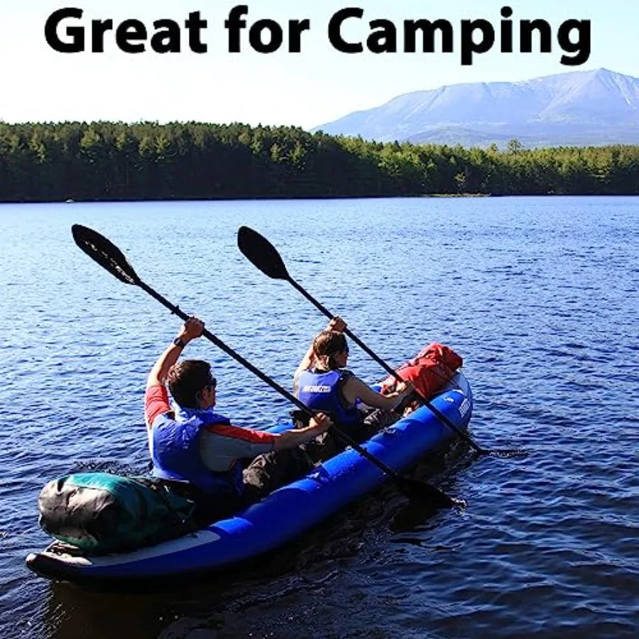 420X Explorer Inflatable Kayak For Fishing Touring Camping Exploring And White Watering With Self Bailing System Removable Skeg