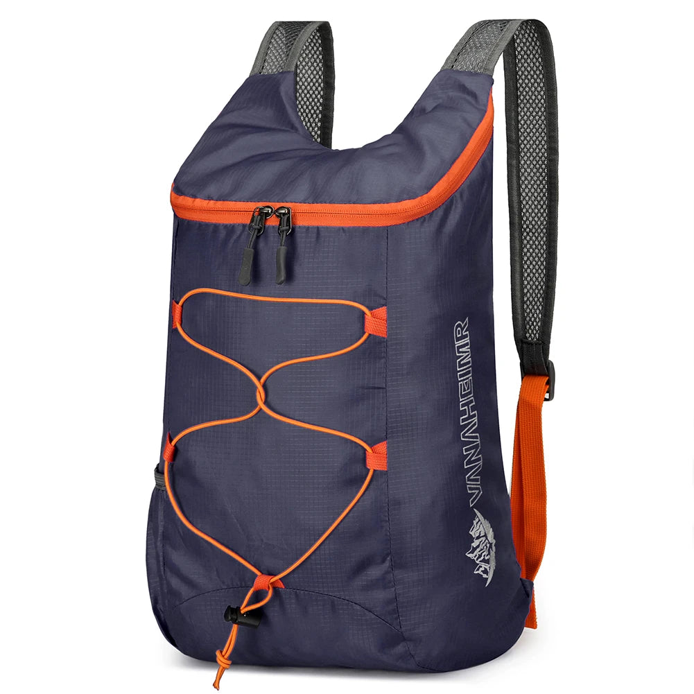 10L Outdoor Climbing Cycling Travel Knapsack Splashproof Folding Sports Daypack Ultralight Camping Hiking Backpack for Men Women