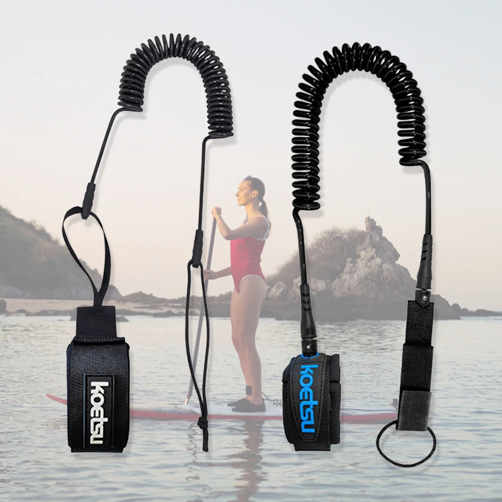Sup Board Foot Leg Rope Practical Surfing Stand UP Paddle Board Ankle Leash Elastic Surfboard Safety Foot Rope Accessories