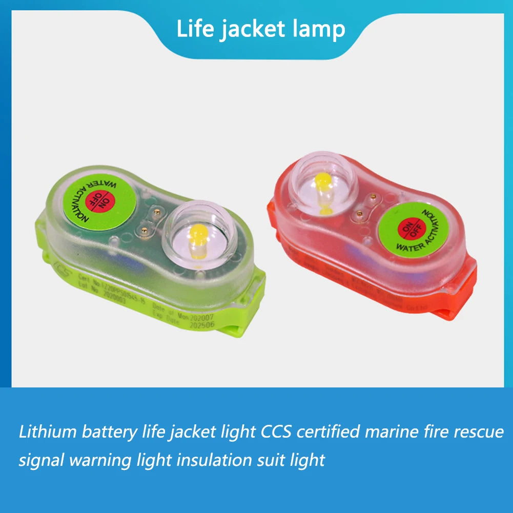 Automatic Survivor Locator Light Energy-Efficient Emergency Signal Lamp Waterproof Life Saving Warning Lamp Outdoor Accessories