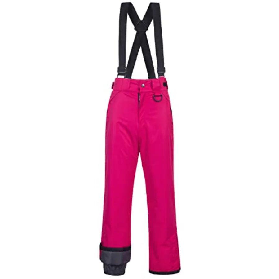 CREATMO US Women's Snow Pants Ski Bibs Waterproof Insulated Winter Snowboard