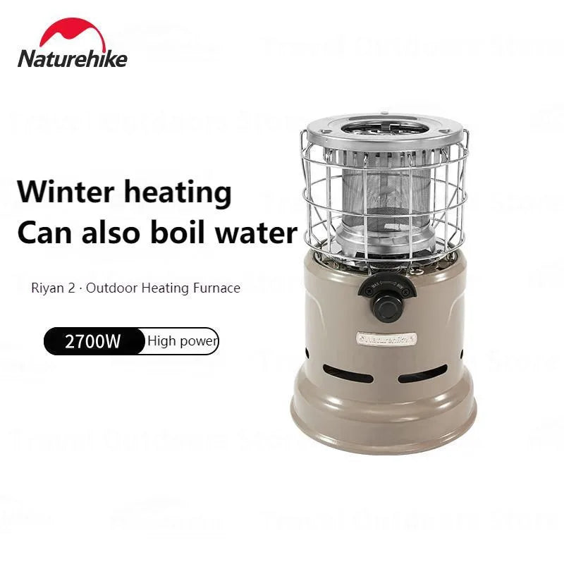 Naturehike Heating Burner 2700W Power Ultralight Portable Winter Outdoor Cooking Tank Stove Camp Accessary Multi-purpose Furnace