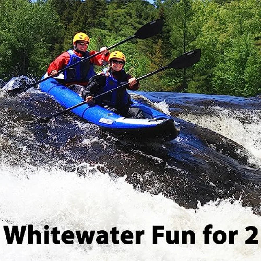 420X Explorer Inflatable Kayak For Fishing Touring Camping Exploring And White Watering With Self Bailing System Removable Skeg