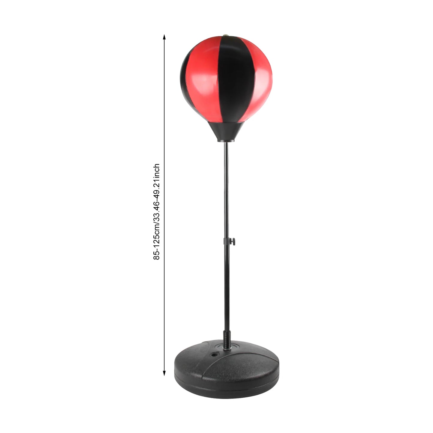 Boxing Speed Ball, Inflatable Boxing Punching Ball, Punching Bag with Adjustable Height Stand
