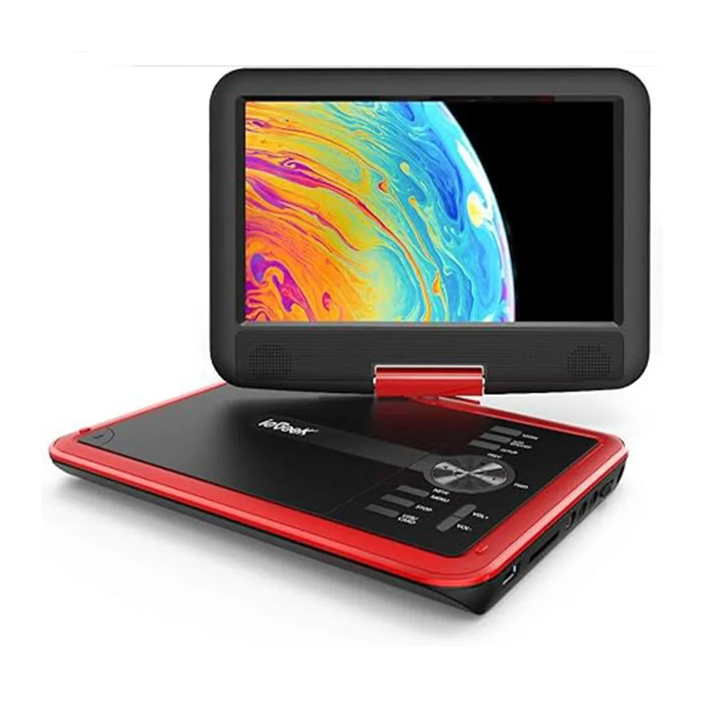 ieGeek 11.5" Portable DVD Player with SD Card/USB Port, 5 Hour Rechargeable Battery, 9.5" Eye-Protective Screen, Support AV-in /