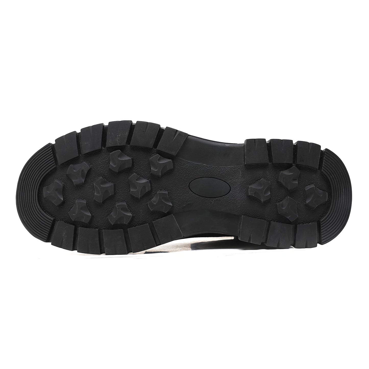 Waterproof Safety Boots Men Indestructible Steel Toe Work Boots Anti-smash Stab-resistant Safety Shoes Biker