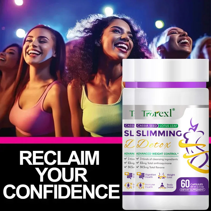 Skinny Pills, Natural Lotus Leaf Capsules, Restore Normal BMI, Calorie Burning, Nighttime Enzymes
