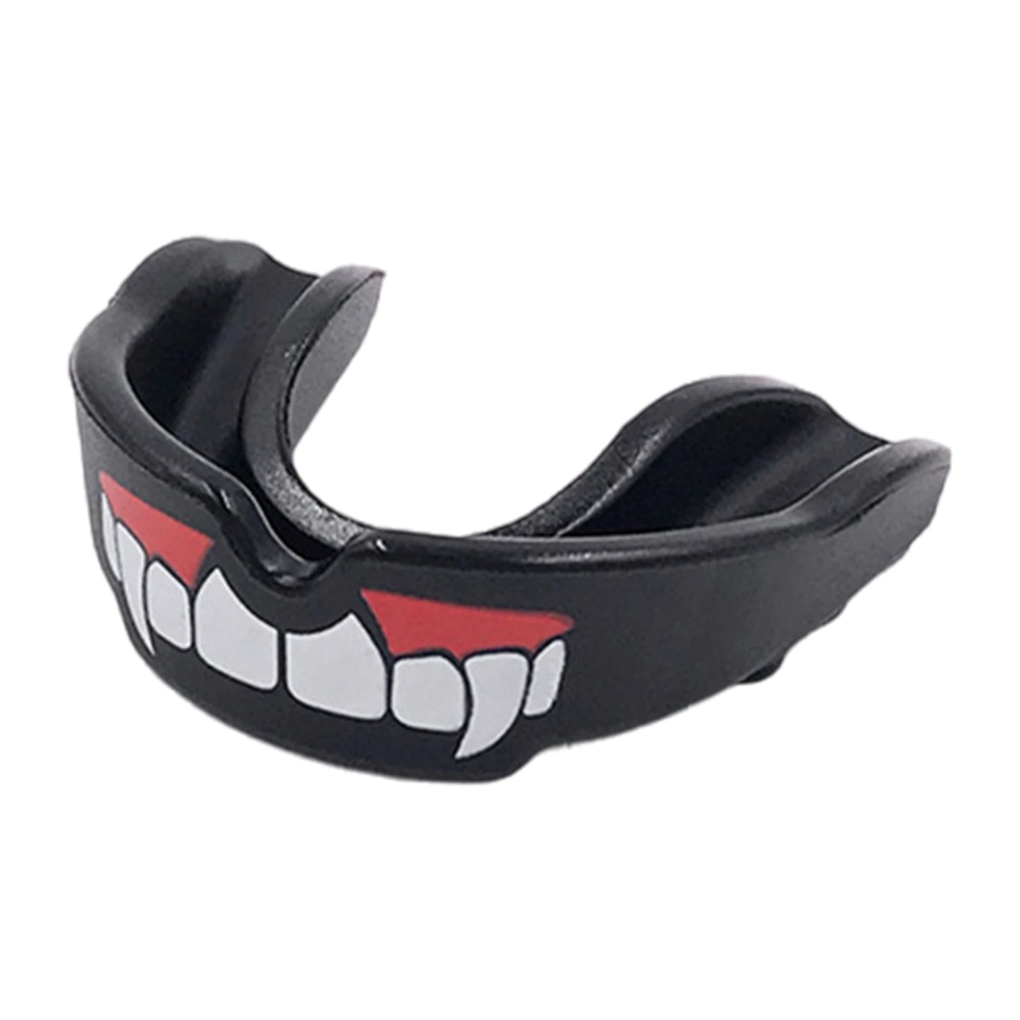 Easy Self-Fit Gum Shield W/ Case Mouthguard for Braces EVA Teeth Protector for Boxing Judo Karate Hockey & All Contact Sports