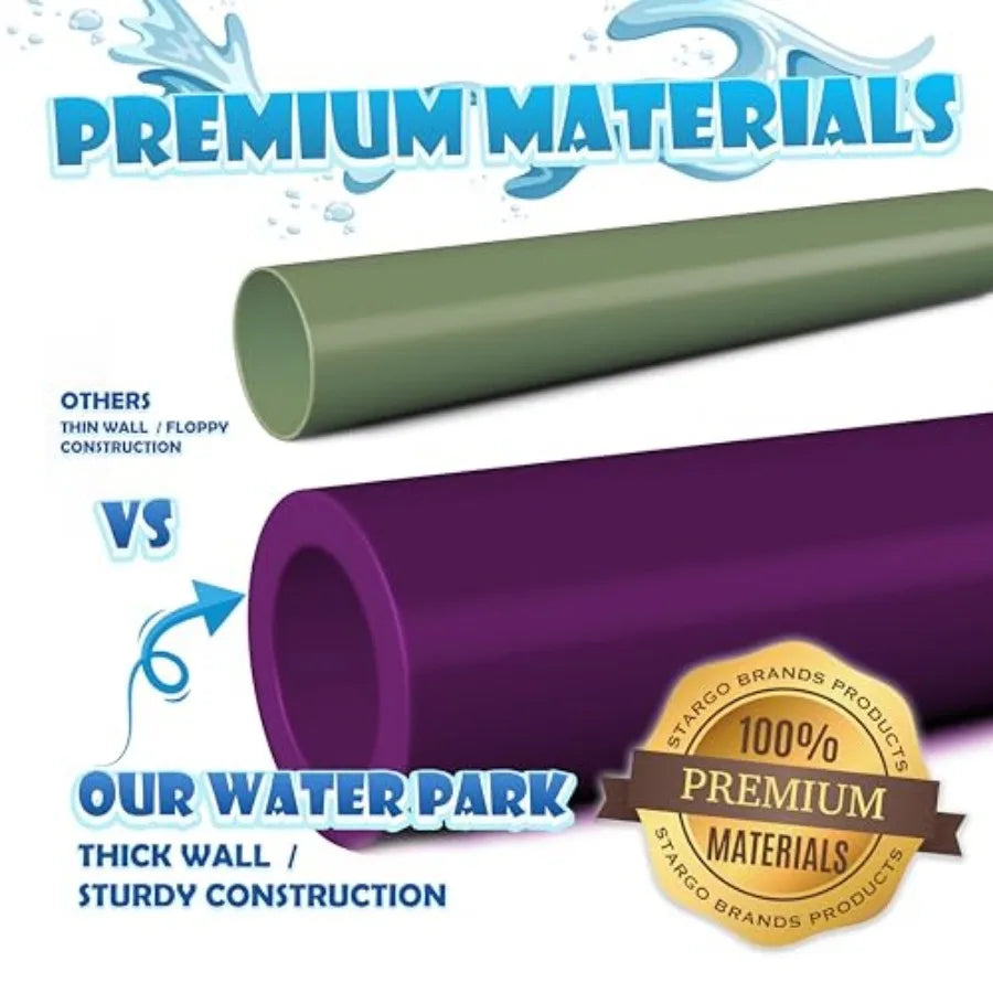 PUDDLE SPLASHERS Outdoor Water Play for,Backyard Waterpark Sprinkler Summer Toy, Fun Outside Play Structure for with Sprinkler,