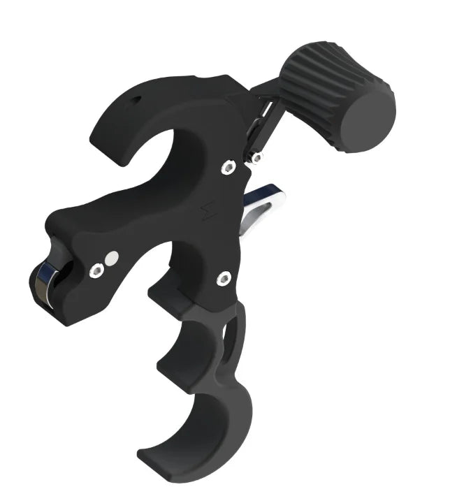 Bow Release Aid, 3/4 Finger Adjustable Grip, Smooth Thumb Trigger for Compound Bow, Target Practice & Outdoor Shooting Accessories