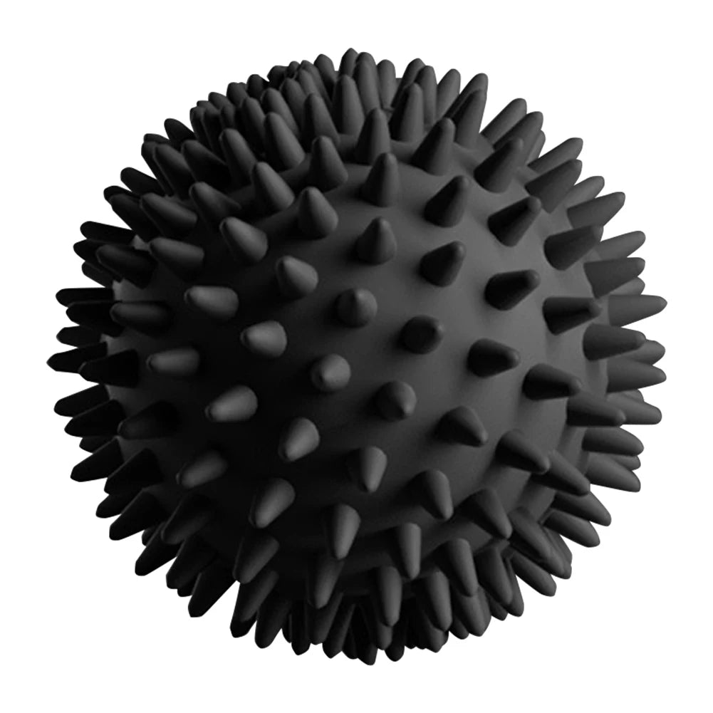 Spiky Massage Ball Compact Muscle Roller High Density Trigger Point Massager Ball 6cm Deep Tissue Roller for Plantar Fasciitis