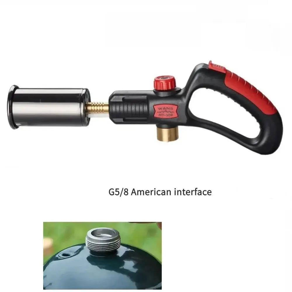 Portable Kitchen Torch, Multi Purpose Gas Torch Lighter, Metal Jet, For Pastry & Steak Cooking, Outdoor & Barbecue Fire Starter