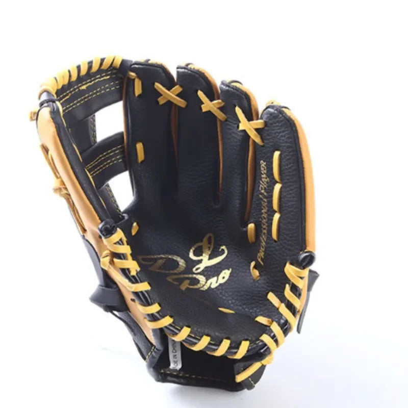 11.5/12.5inch Genuine Leather Baseball Gloves Professional Youths Adults Mitt Softball Training Catcher Gloves Sports Equipment