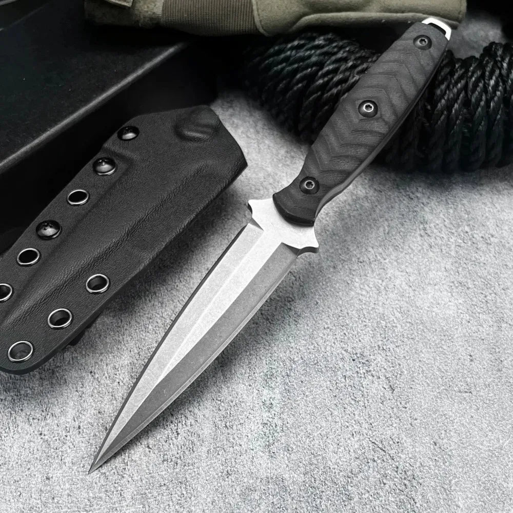 Hot Sale TOOR Jungle Fixed Blade Knife with Sheath 440c Blade EDC Cutting Hunting Survival Knife Outdoor Portable Camping Knife