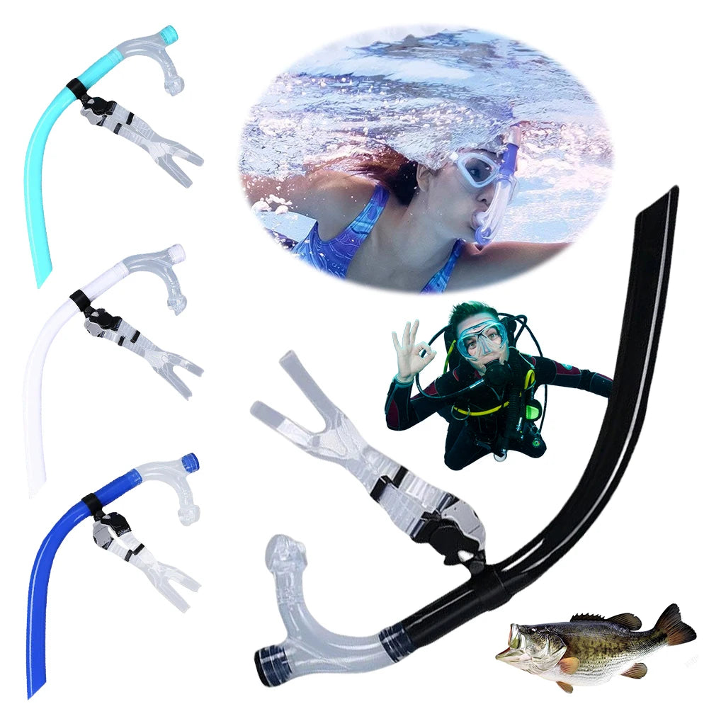 Diving Training Mouthpiece Comfortable Swim Training Snorkel Snorkel Diving Tube for Snorkeling Scuba Diving Freediving Swimming