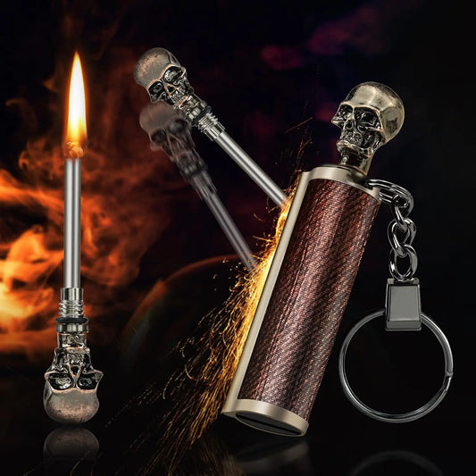 Permanent Matchstick Fire Starter, Waterproof Emergency Lighter with 10000+ Strikes