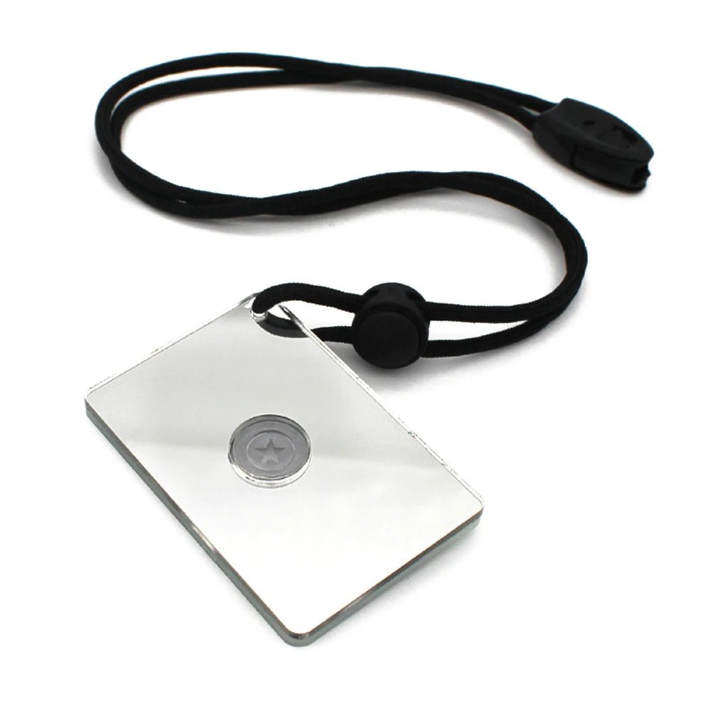 Marine Kayak Emergency Survival Tools Signal Mirrors Outdoor Survival Reflective Makeup Mirrors Portable Hanging Tools