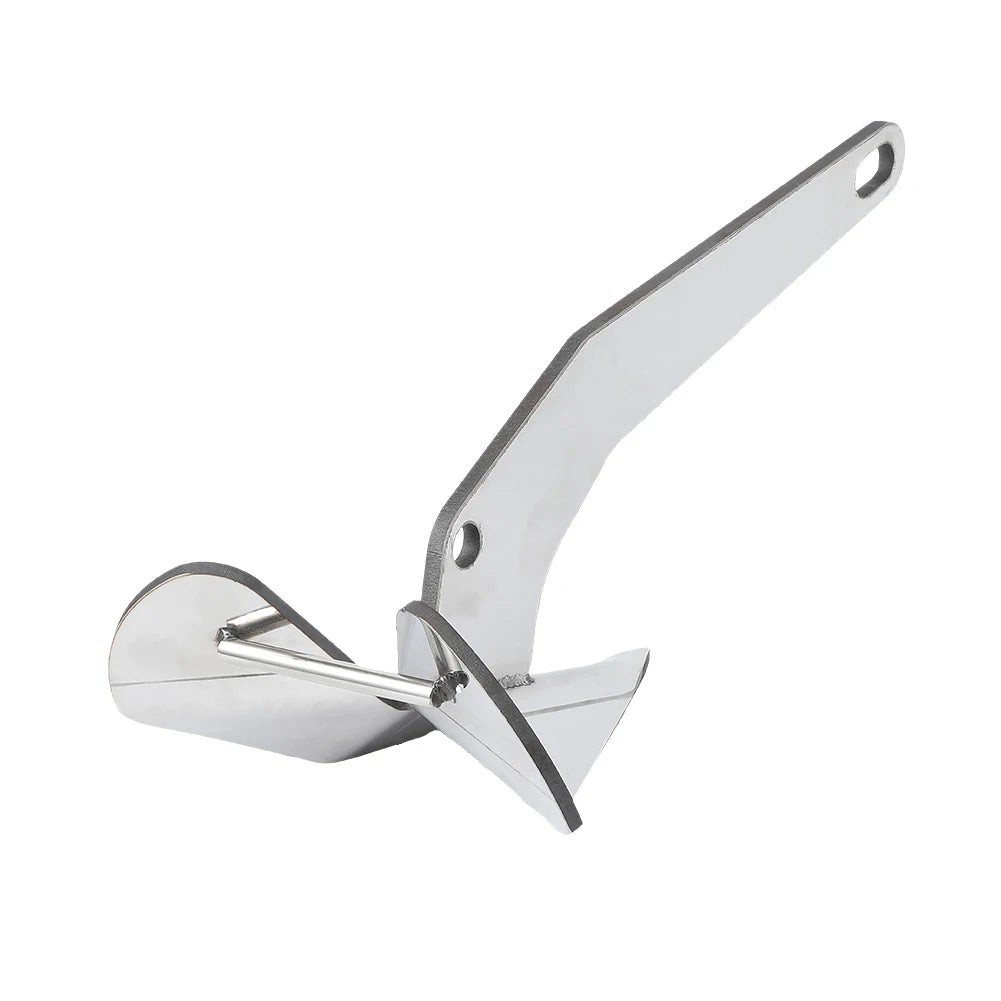 11lb/17lb/22 lbs Triangle Boat Anchor, 316 Stainless Steel Delta-Style Anchor, Heavy Duty Wing Style Triangular Anchor