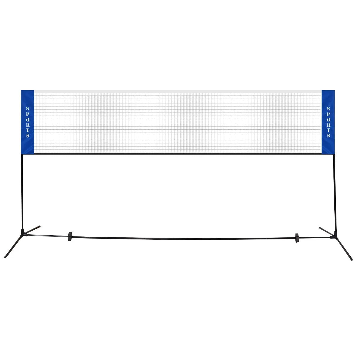 Portable Adjustable Badminton Net Tennis Beach Volleyball w/ Carry Bag