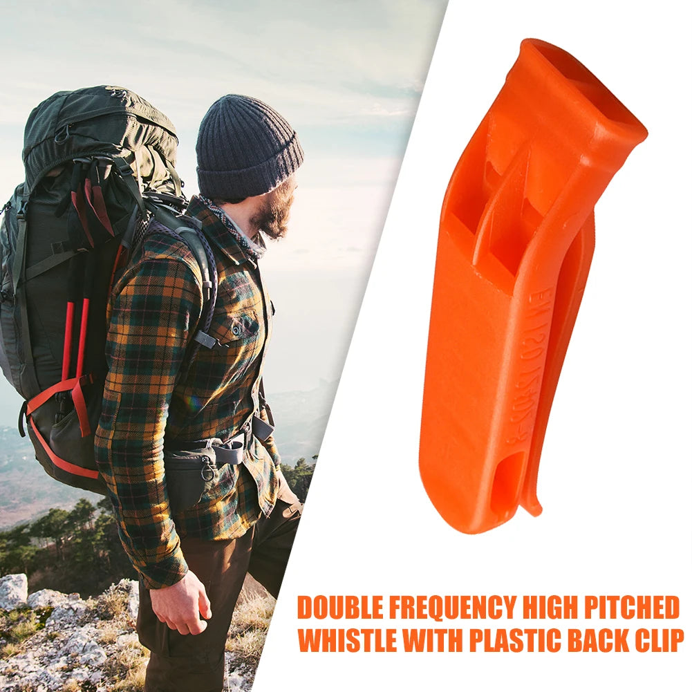 1-100PCS Outdoor Survival Whistle Camping Hiking Rescue Emergency Whistle Diving Football Basketball Match Whistle