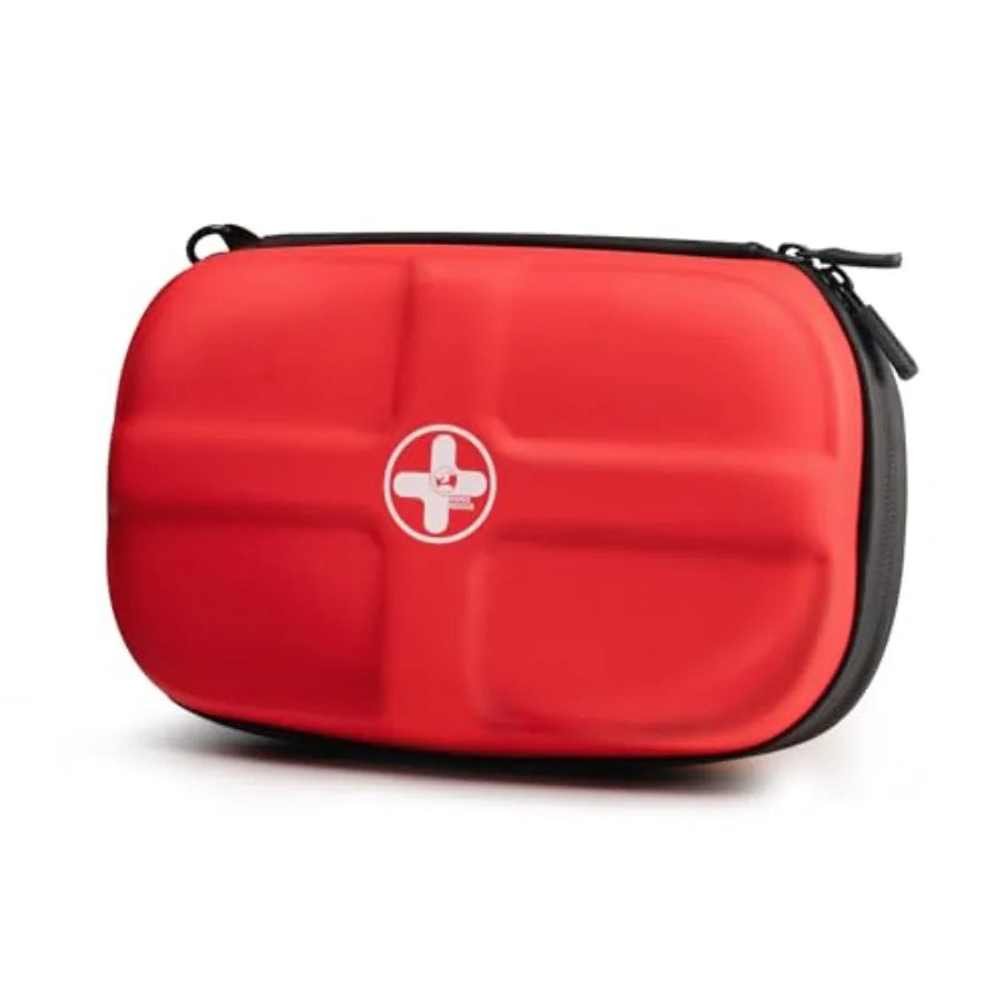 EVA First Aid Kit, Small Waterproof Emergency Hiking First Aid Kit for Backpacking, Medical Kit for Travel, Home, Car, College