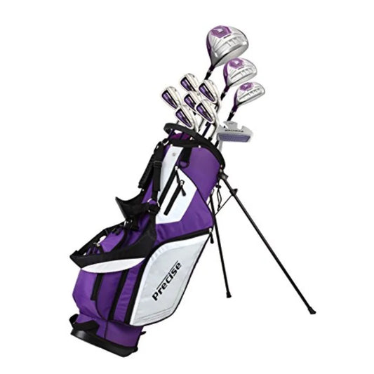 Top Line Ladies Purple Right Handed M5 Golf Club Set for Tall Ladies, Height 5'8" to 6'1", Includes: 460cc Driver, #3 Wood