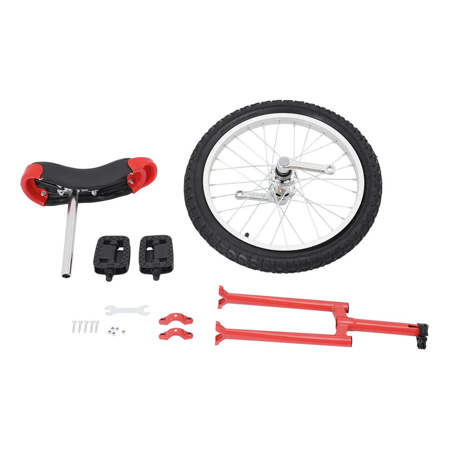 Adjustable Exercise Unicycle Outdoor Unicycle One Wheel Bike For 5-60 Years Old