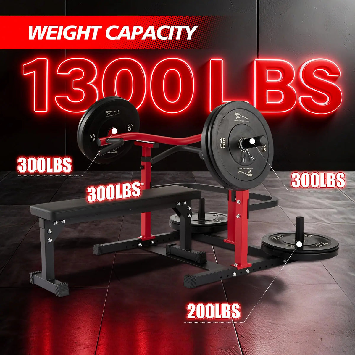 Chest Press Machine, Bench Press Machine with Independent Converging Arms, Adjustable Bench Chest Press for Home Gym Upper Body Strength Training
