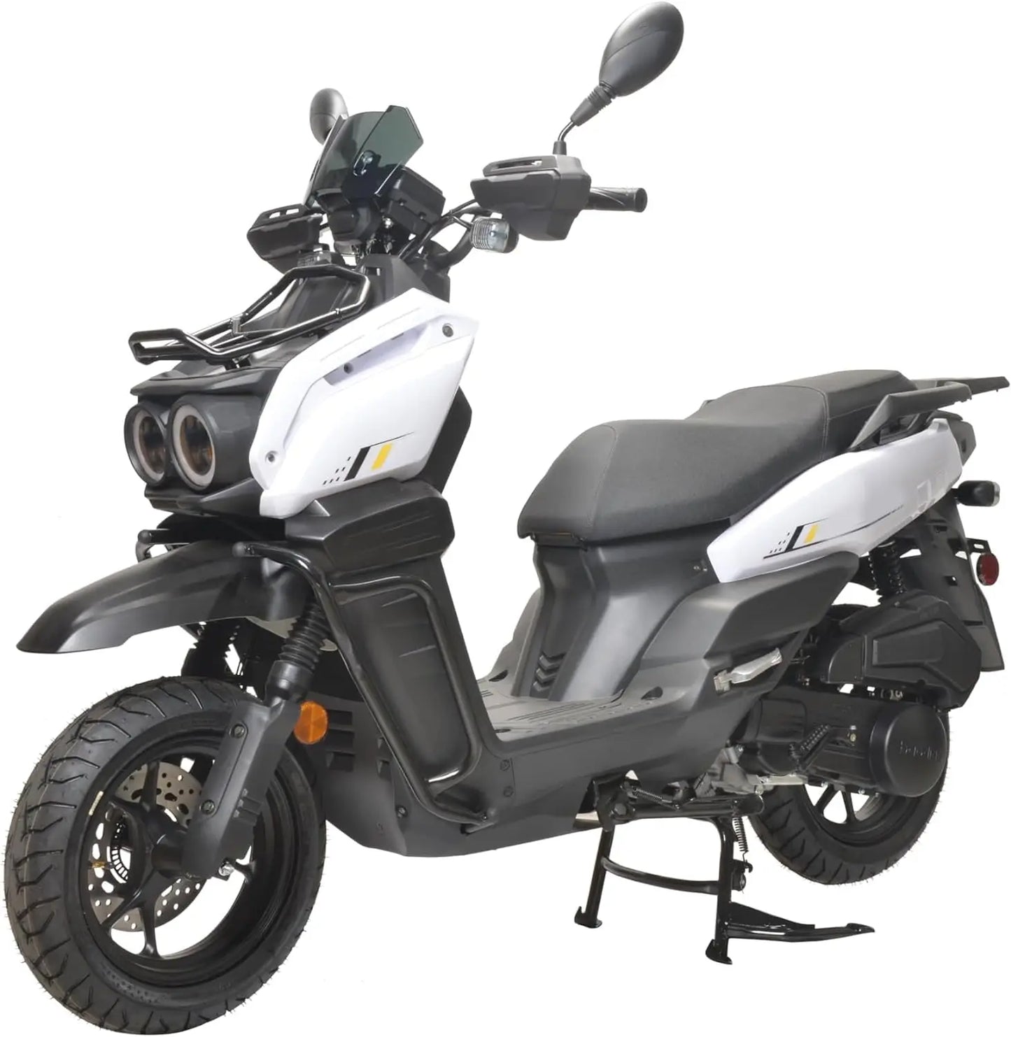 150 Moped Gas 150cc Scooter 150cc Motorcycle Fully Automatic Adult Bike Street Motorcycle with 12 inch Aluminum, Custom
