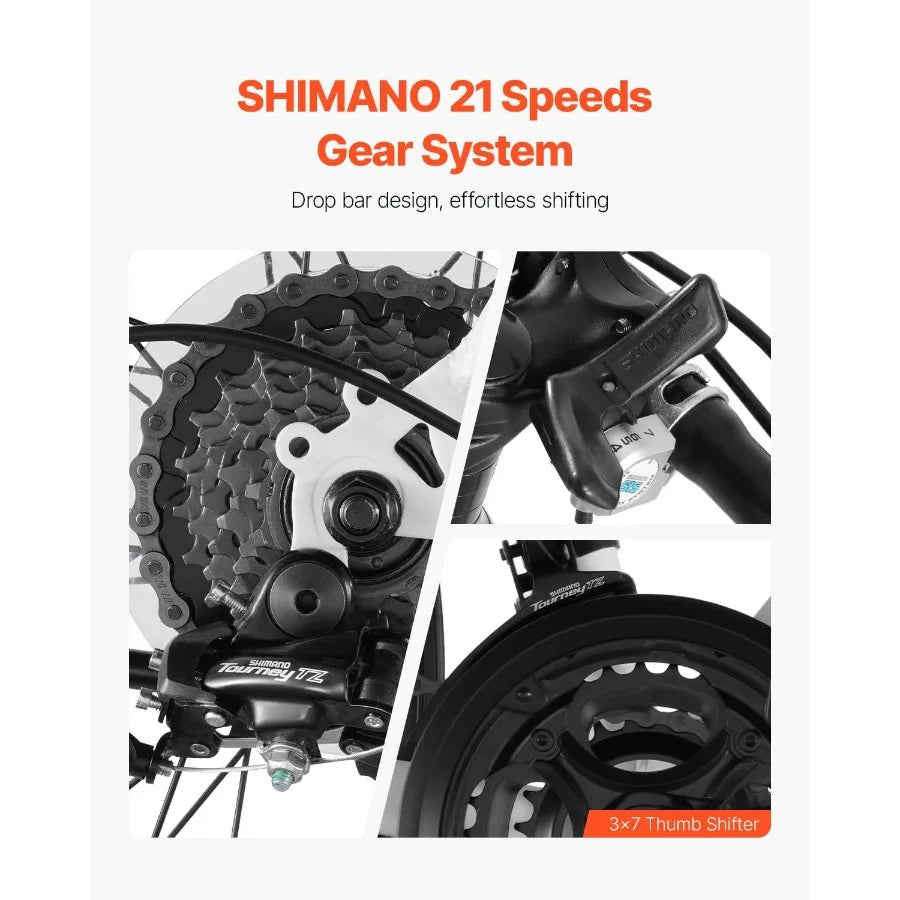 700C Road Bike Wheels with Shimano Drivetrain for Urban Commuting and Sport Cycling Drop Bar Design Ideal for City Rides and Fi