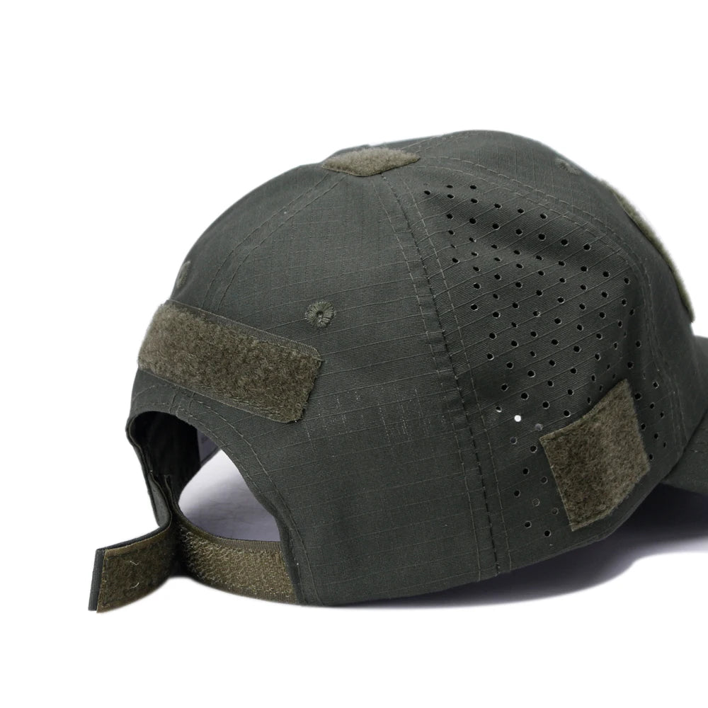New Men Camouflage Baseball Cap Breathable Sunscreen Hat Outdoor Sports Hunting Hiking Camping Beach Fishing Sun Hat