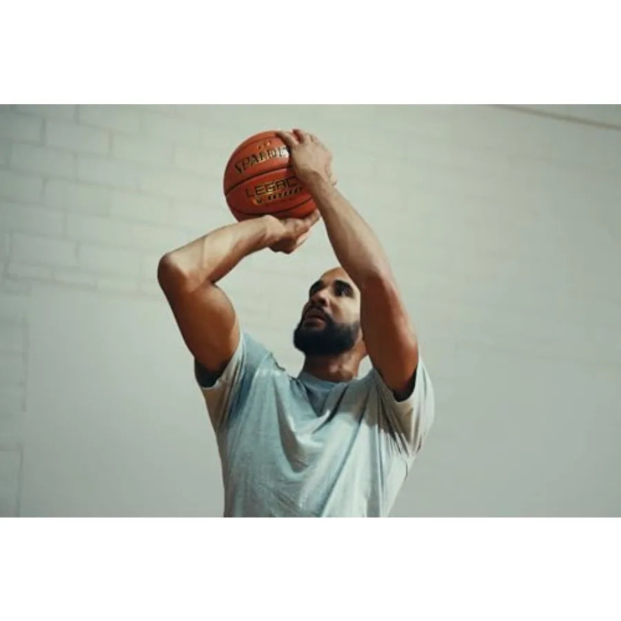 Legacy TF-1000 Indoor Game Basketballs Moisture Wicking Microfiber Composite Cover High School and College Approved
