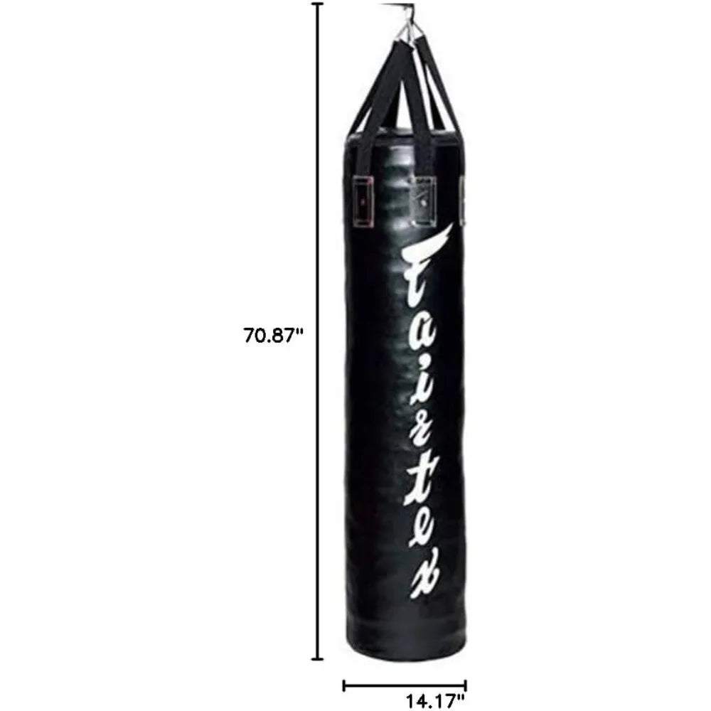Fairtex HB6 6 Ft. Banana Bag Punching Bag for Muay Thai, Boxing, Kickboxing, MMA - 14.17" W x 70.87" H