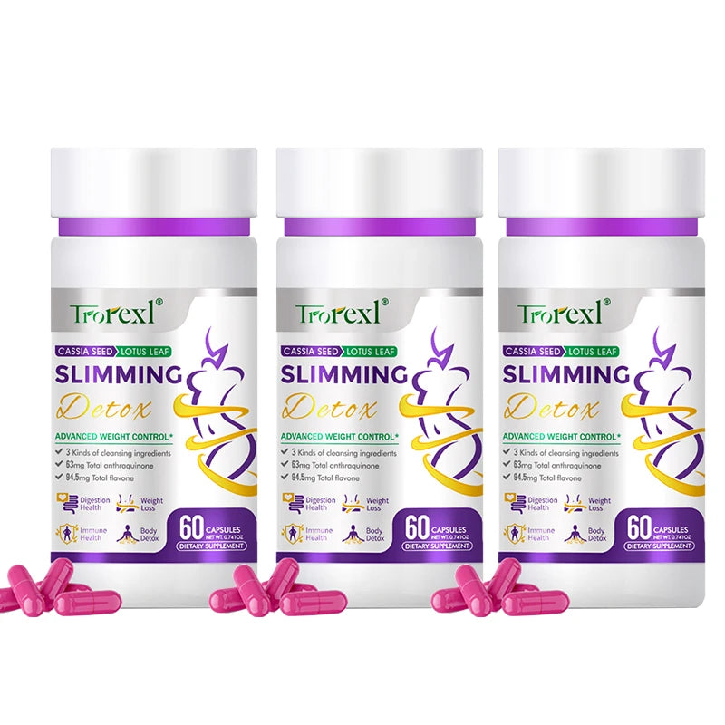 Skinny Pills, Natural Lotus Leaf Capsules, Restore Normal BMI, Calorie Burning, Nighttime Enzymes