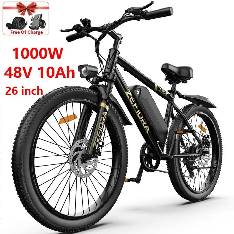 Thick Tire Electric Bike 20 26 Inch 1000w 2000w 30-50mph 30-60mile 48v Aluminum Alloy Factory Original,for Electric Bicycle