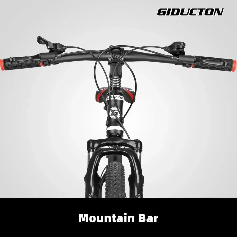 21-Speed 27.5 Inch Mountain Bike with Dual Disc Brakes and Front Suspension