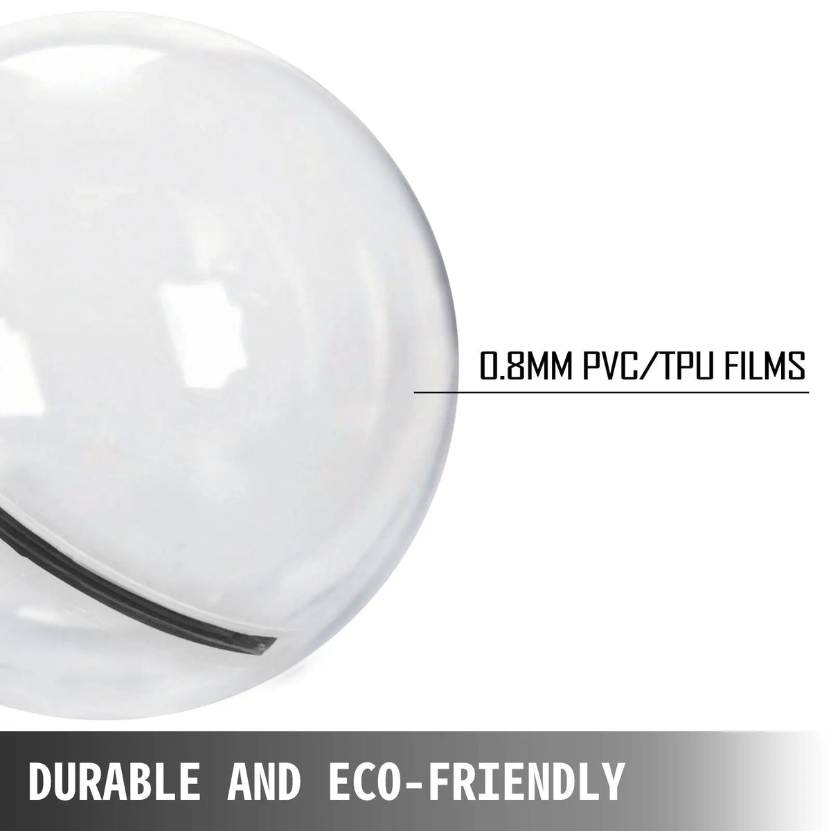 2M Walk on Water Walking Ball Roll Inflatable Zorb Ball w/ German Zipper PVC